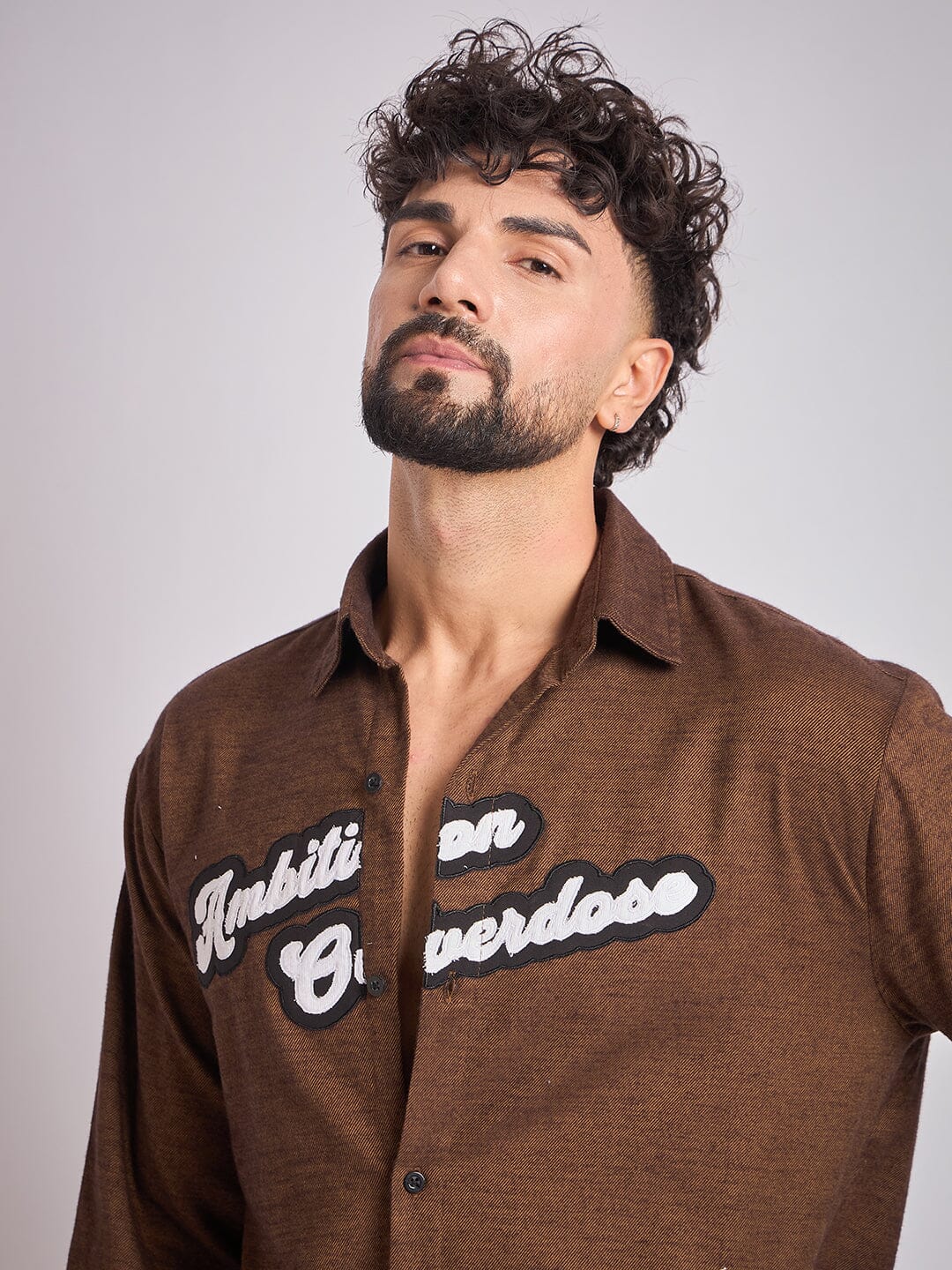 Copper Flannel Applique Shirt - Image 3